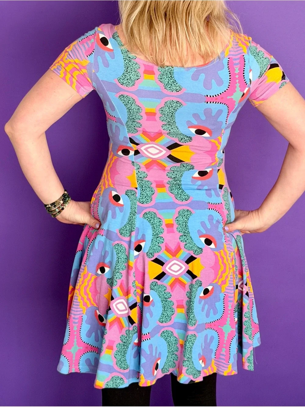 Nooworks Mucci Cha Cha Dress Multicolor - Small - Picture 2 of 6